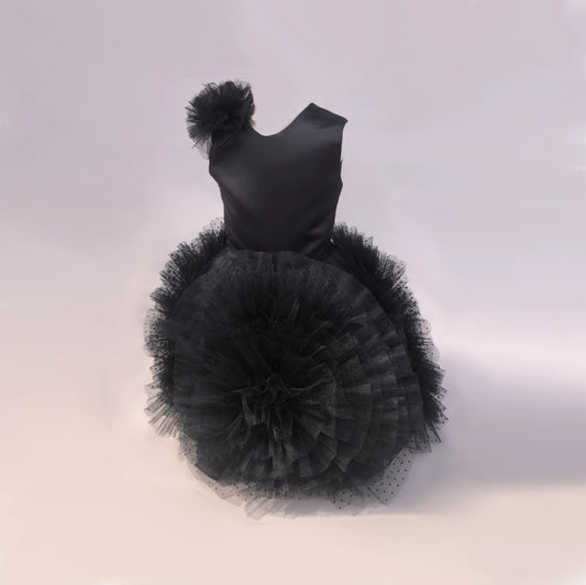 Allesia Black Tutu Dress