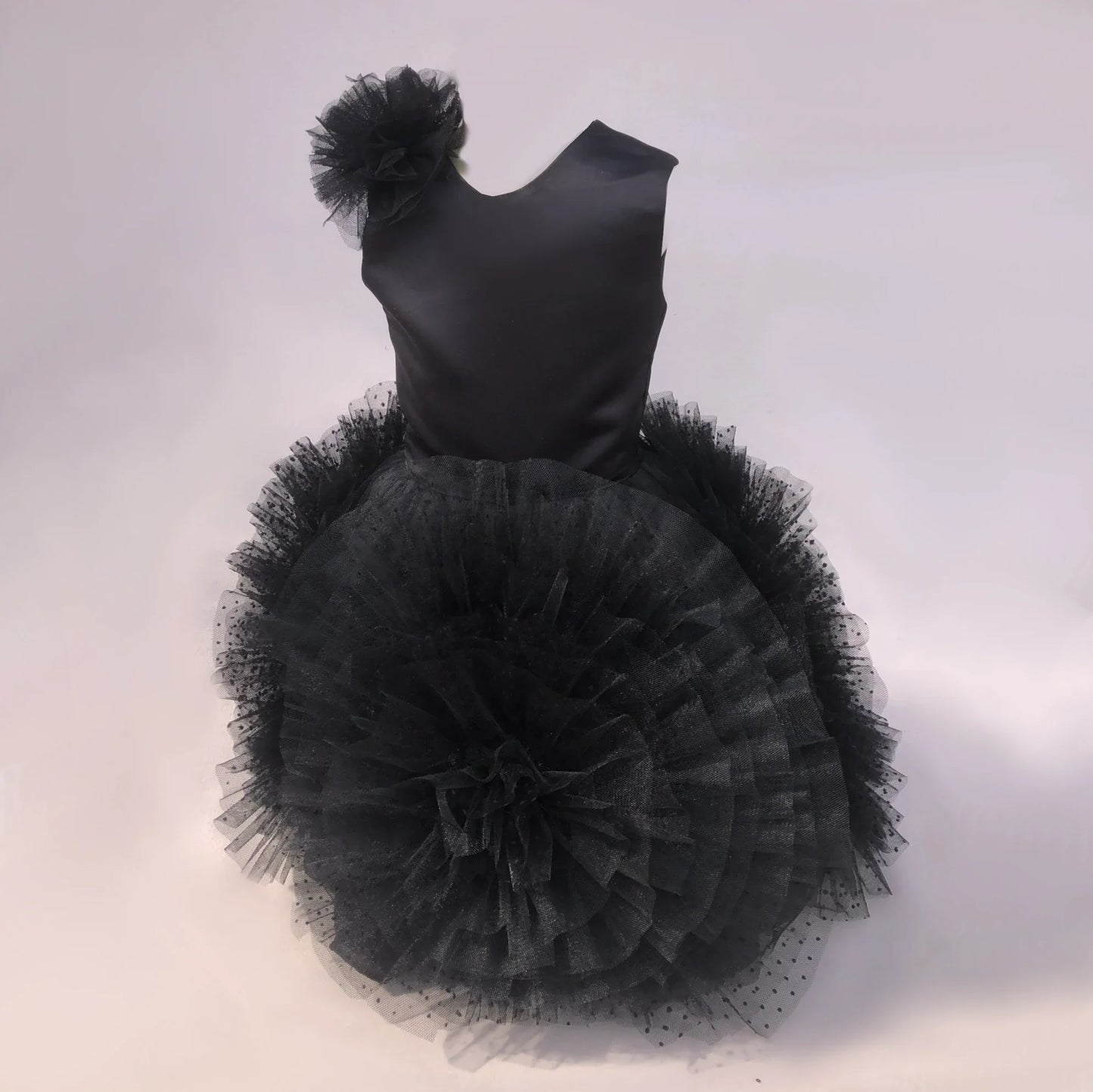 Allesia Black Tutu Dress