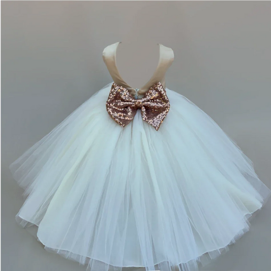 Alessia Ivory Event Dress