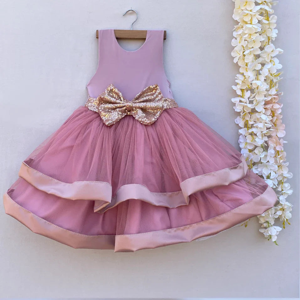 Gweneth blush pink tulle dress dress