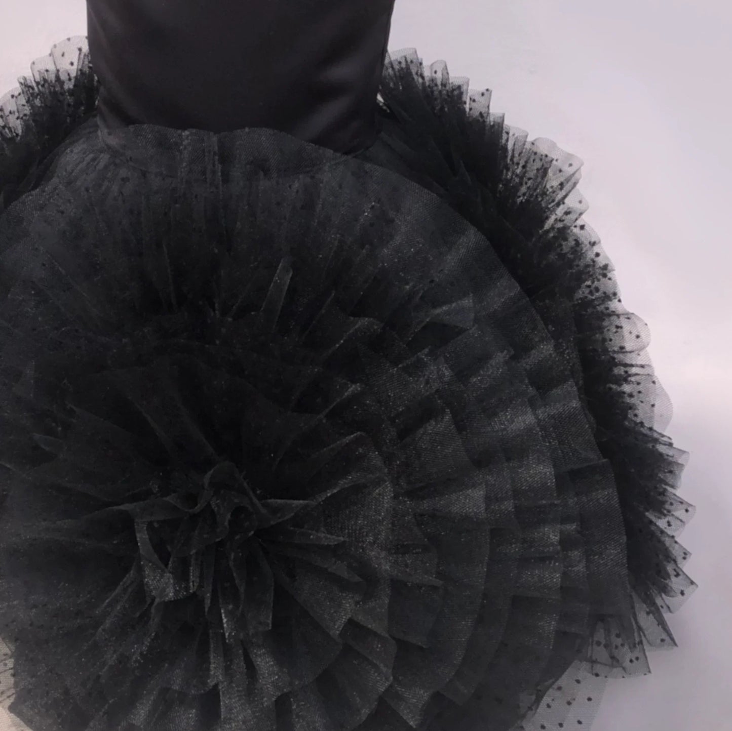 Allesia Black Tutu Dress